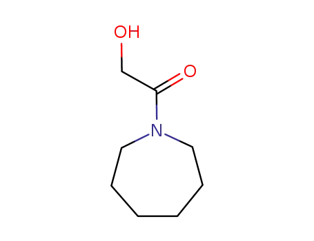 Molecular Structure of 51068-58-7 (1H-Azepine, hexahydro-1-(hydroxyacetyl)-)