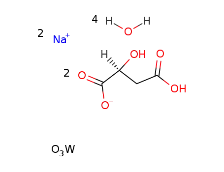 Molecular Structure of 64887-73-6 (L(-)-MALIC ACID DISODIUM SALT MONOHYDRATE)