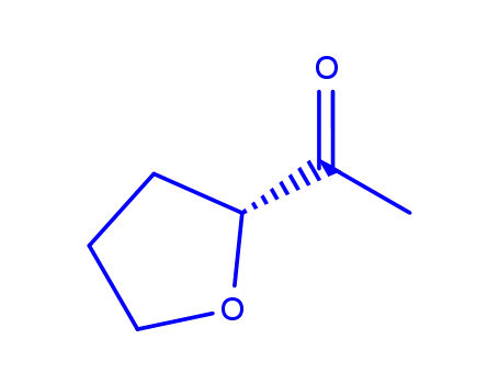 Molecular Structure of 666203-86-7 (Ethanone, 1-[(2R)-tetrahydro-2-furanyl]- (9CI))