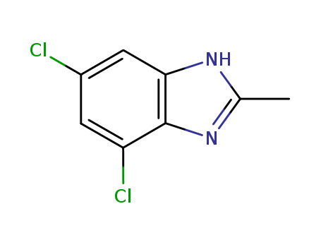 1H-Benzimidazole, 5,7-dichloro-2-methyl-