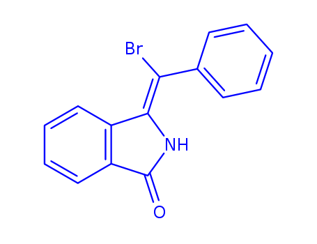 3-(bromo-phenyl-methylidene)isoindol-1-one cas  5194-49-0