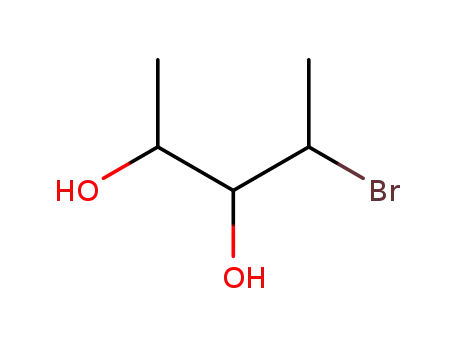 Molecular Structure of 105827-12-1 (2,3-Pentanediol, 4-bromo-)