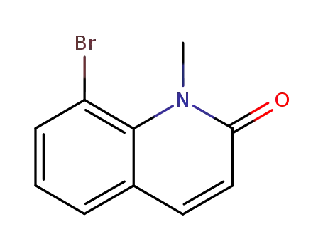 Molecular Structure of 67805-53-2 (2(1H)-Quinolinone,8-bromo-1-methyl-(9CI))
