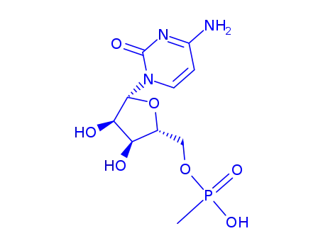 4-amino-1-{5-O-[hydroxy(methyl)phosphoryl]-D-arabinofuranosyl}pyrimidin-2(1H)-one
