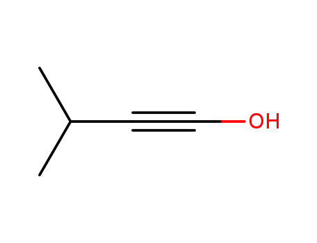 Molecular Structure of 99807-58-6 (1-Butyn-1-ol, 3-methyl-)