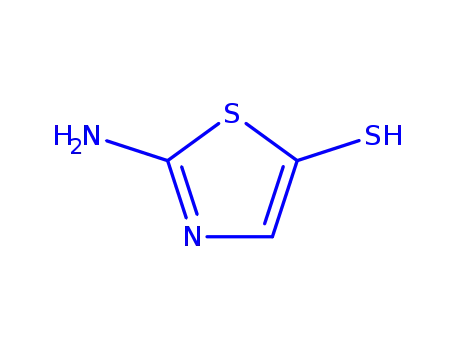 Molecular Structure of 69950-00-1 (2-AMINO-5-THIAZOLETHIOL)