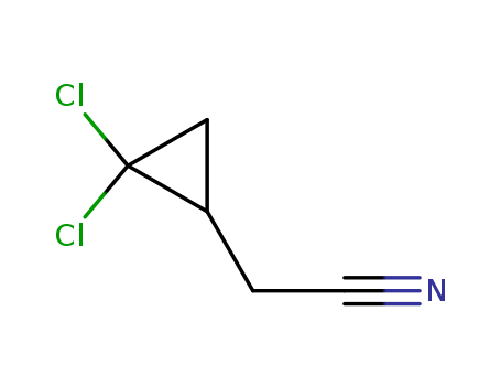 Cyclopropaneacetonitrile, 2,2-dichloro-