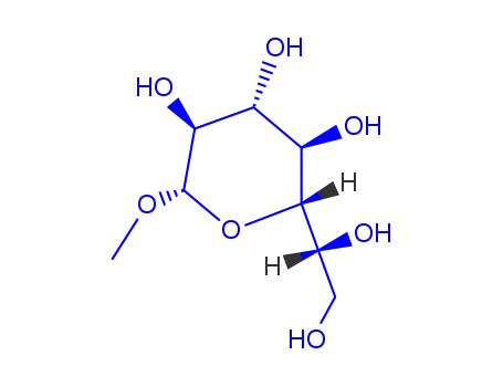 Molecular Structure of 686299-10-5 (Heptopyranoside, methyl (9CI))