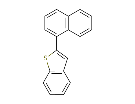 Benzo[b]thiophene, 2-(1-naphthalenyl)-