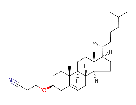Molecular Structure of 71507-47-6 ((3S,8S,9S,10R,13R,14S,17R)-3-(2-isocyanoethoxy)-10,13-dimethyl-17((R)-6-methylheptan-2-yl)-2,3,4,7,8,9,10,11,12,13,14,15,16,17-tetradecahydro-1H-cyclopenta[a]phenanthrene)