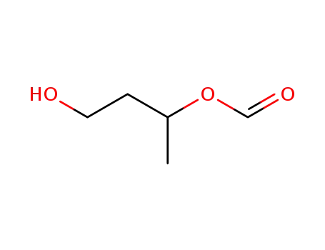 Molecular Structure of 75355-64-5 (1,3-Butanediol, 3-formate)