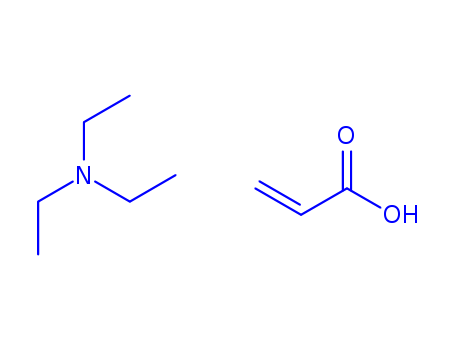 55576-87-9,prop-2-enoic acid - N,N-diethylethanamine (1:1),