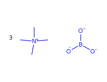Methanaminium, N,N,N-trimethyl-, salt with boric acid (H3BO3) (3:1)