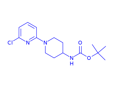 Carbamic acid, [1-(6-chloro-2-pyridinyl)-4-piperidinyl]-,
1,1-dimethylethyl ester(596817-41-3)