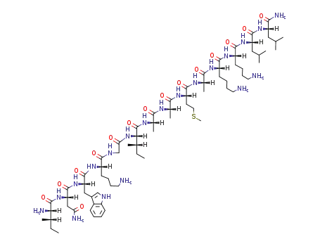 Molecular Structure of 72093-22-2 (MASTOPARAN X)
