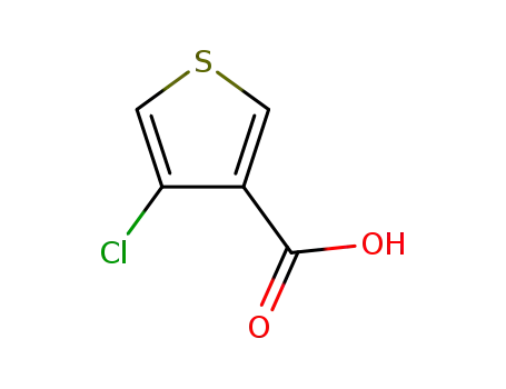 Molecular Structure of 59337-81-4 (3-Thiophenecarboxylic acid, 4-chloro-)