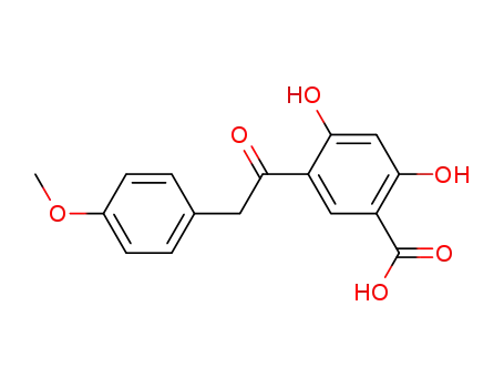 4,6-dihydroxy-4'-methoxy-α-oxo-bibenzyl-3-carboxylic acid