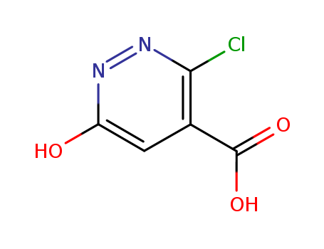 4-Pyridazinecarboxylic acid, 3-chloro-1,6-dihydro-6-oxo-