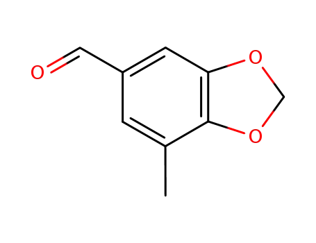 1,3-Benzodioxole-5-carboxaldehyde, 7-methyl-