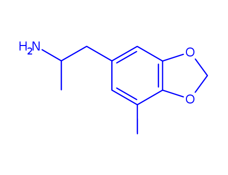 749191-14-8,1,3-Benzodioxole-5-ethanamine,a,7-dimethyl-,5-Methyl-MDA;5-Me-MDA;5-Methyl-3,4-methylenedioxyamphetamine;3-Methyl-4,5-methylenedioxyamphetamine;