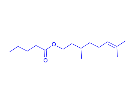 Pentanoic acid, 3,7-dimethyl-6-octen-1-yl ester