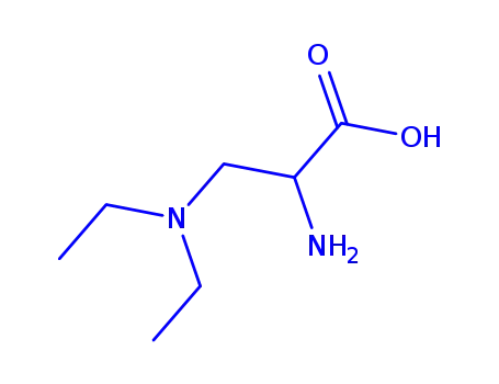 Molecular Structure of 739363-49-6 ((R)-2-Amino-3-(diethylamino)propanoic acid)