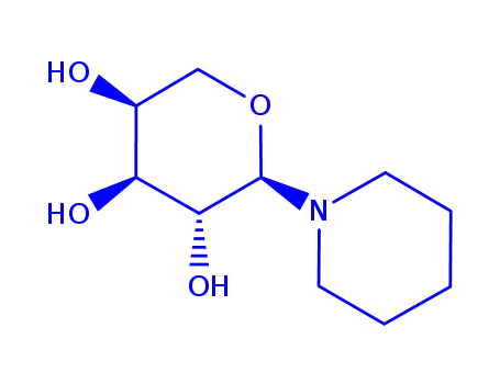 Molecular Structure of 765221-35-0 (Piperidine, 1-alpha-D-xylopyranosyl- (9CI))