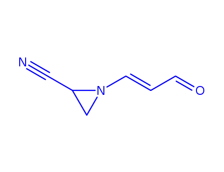 2-Aziridinecarbonitrile,1-(3-oxo-1-propenyl)-(9CI)