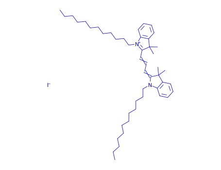 Molecular Structure of 75664-01-6 (1,1'-DIDODECYL-3,3,3',3'-TETRAMETHYLINDOCARBOCYANINE PERCHLORATE)
