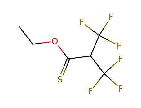 Propanethioic acid, 3,3,3-trifluoro-2-(trifluoromethyl)-, O-ethyl ester