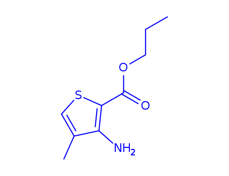 2-THIOPHENECARBOXYLIC ACID 3-AMINO-4-METHYL-,PROPYL ESTER