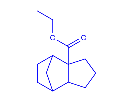 Molecular Structure of 80657-64-3 (Ethyl(3a.alpha.,4.alpha.,7.alpha.,7a.alpha.)-Octahydro-4,7-methano-3aH-indene-3a-carboxylate)