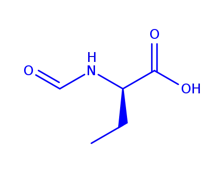 Molecular Structure of 82413-57-8 (2-(Formylamino)butanoic acid)