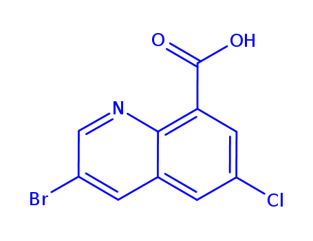 3-Bromo-6-chloroquinoline-8-carboxylic acid