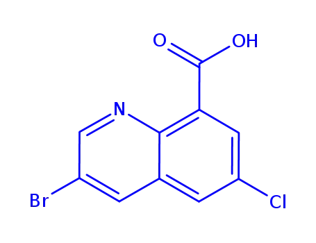 3-Bromo-6-chloroquinoline-8-carboxylic acid