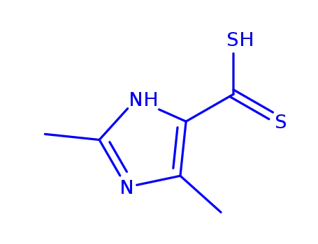 Molecular Structure of 84255-41-4 (2,5-dimethyl-1H-imidazole-4-carbodithioic acid)