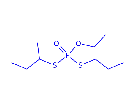 Molecular Structure of 86073-16-7 (S-butan-2-yl O-ethyl S-propyl phosphorodithioate)