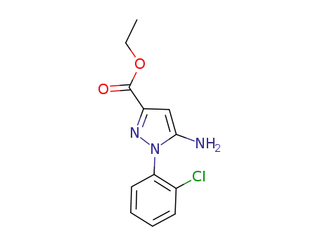 ethyl 5-amino-1-(2-chlorophenyl)-1H-pyrazole-3-carboxylate