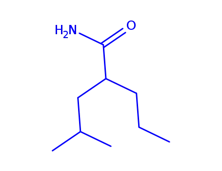 Molecular Structure of 861327-39-1 (Isocaproamide,  -alpha--propyl-  (2CI))