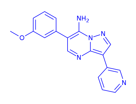 861249-59-4,6-(3-methoxyphenyl)-3-(pyridin-3-yl)pyrazolo[1,5-a]pyrimidin-7-amine,