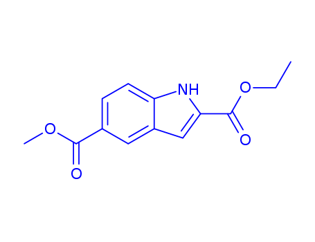 Indole-2,5-dicarboxylic acid 2-ethyl ester 5-methyl ester
