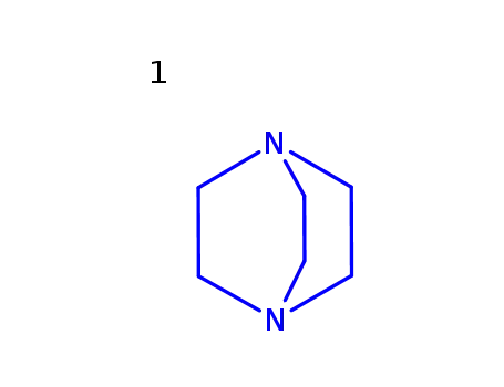 Molecular Structure of 88935-43-7 (1,4-diazabicyclo[2.2.2]octane)