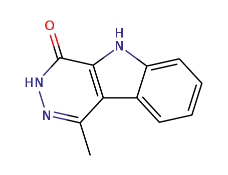 4H-Pyridazino[4,5-b]indol-4-one, 3,5-dihydro-1-methyl-