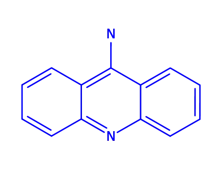 Molecular Structure of 90-45-9 (9-Acridinamine)
