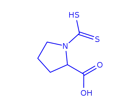 Molecular Structure of 7250-31-9 (PROLINEDITHIOCARBAMATE)