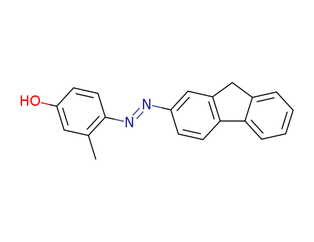 Fluorene-2-azo-2'-methyl-4'-hydroxybenzene