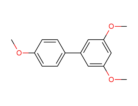 Molecular Structure of 54960-97-3 (1,1'-Biphenyl, 3,4',5-trimethoxy-)