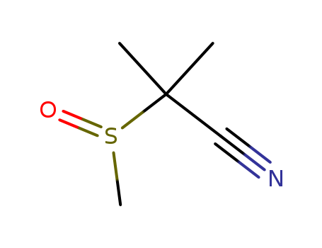 2-METHYL-2-(METHYLSULFINYL)PROPANENITRILE