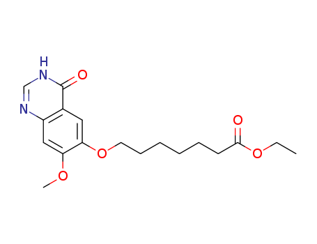 ethyl 7-(7-methoxy-4-oxo-3,4-dihydroquinazolin-6-yloxy)heptanoate