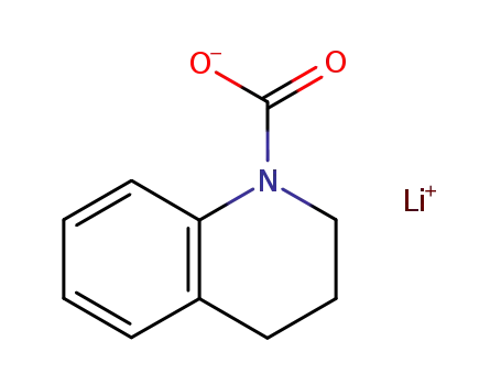 Molecular Structure of 121565-21-7 (1,2,3,4-tetrahydroquinolin-1-carboxylic acid lithium salt)